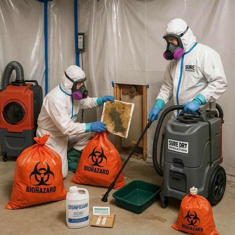 Contaminated Water Handling Protocols process in Flowood, MS