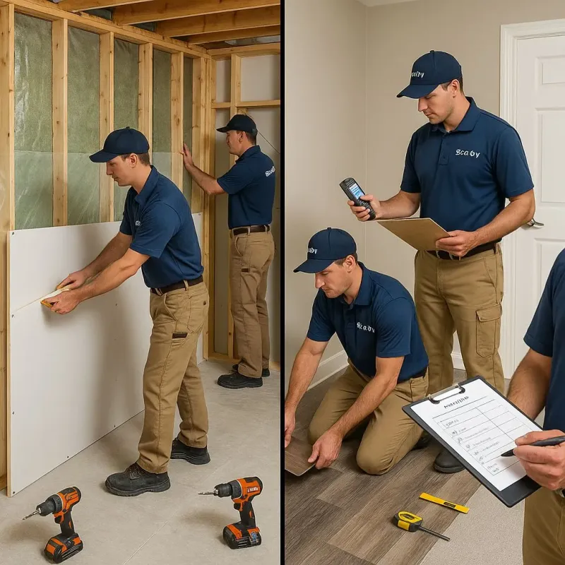 Repairs and Reconstruction process in Flowood, MS